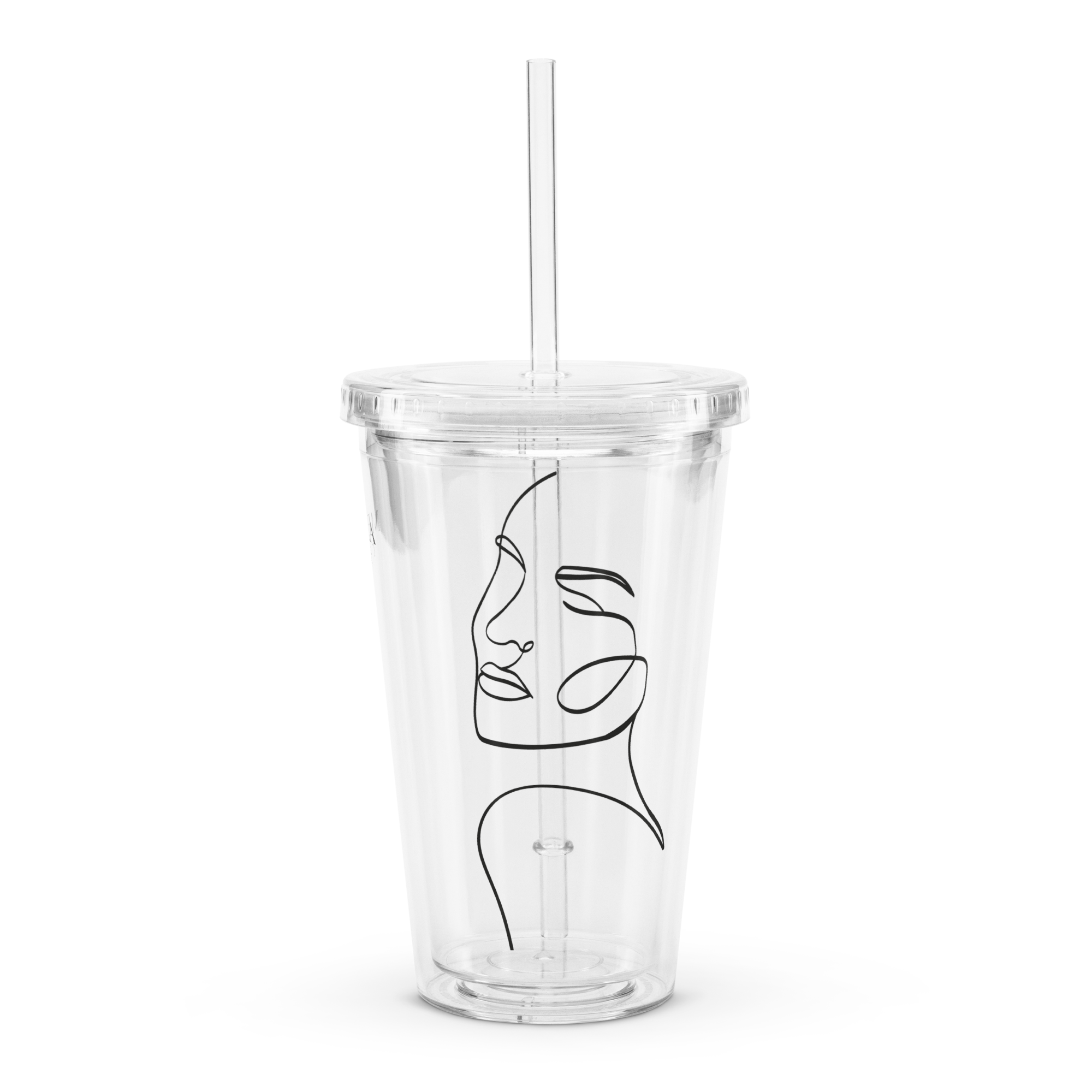 Mella rue iconic clear tumbler